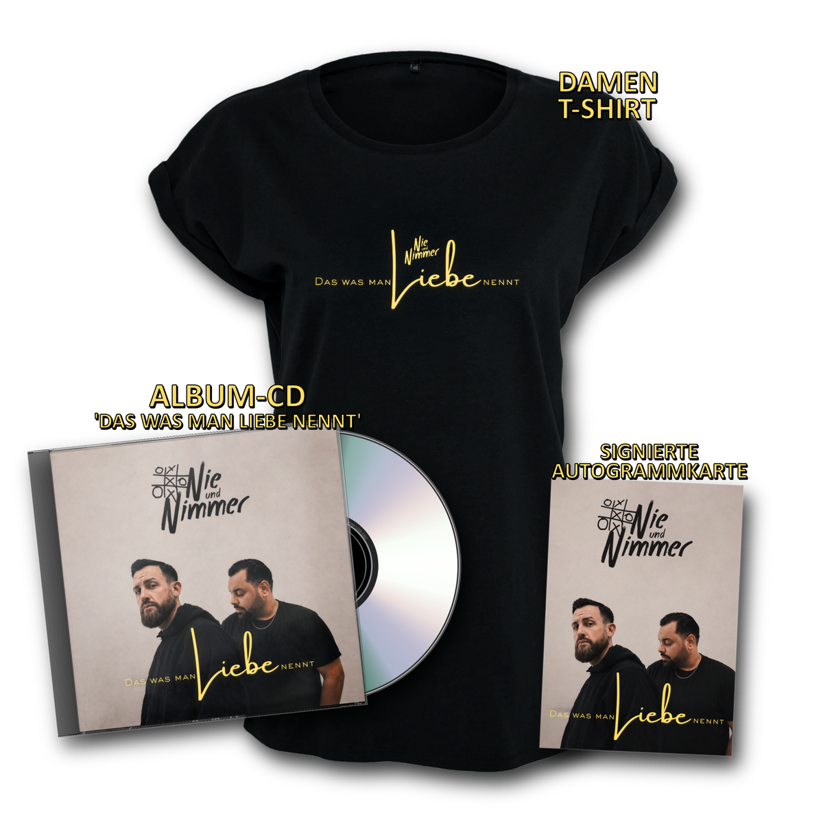 Nie und Nimmer 'Das was man Liebe nennt' CD Bundle - Damen
