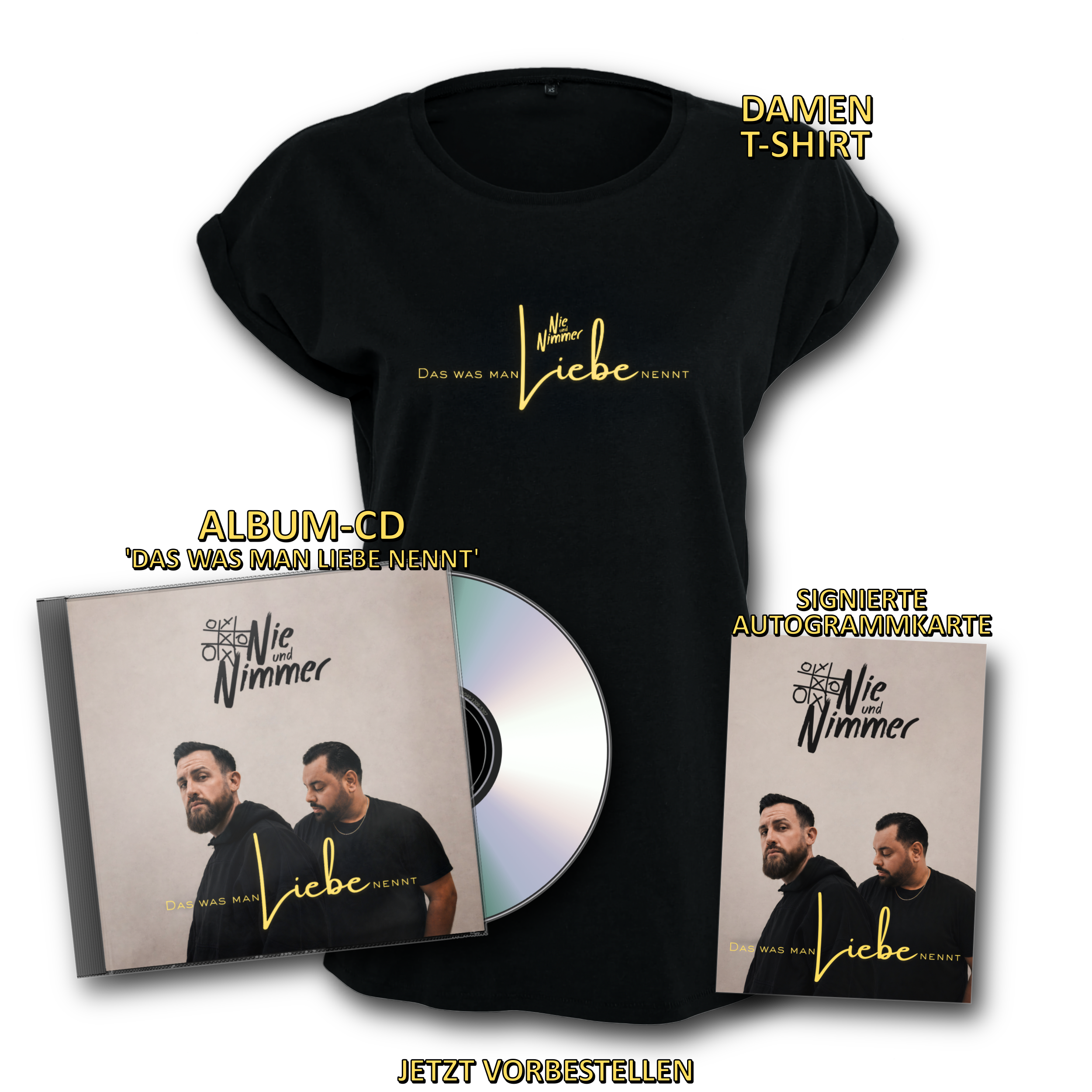 Nie und Nimmer 'Das was man Liebe nennt' CD Bundle - Damen