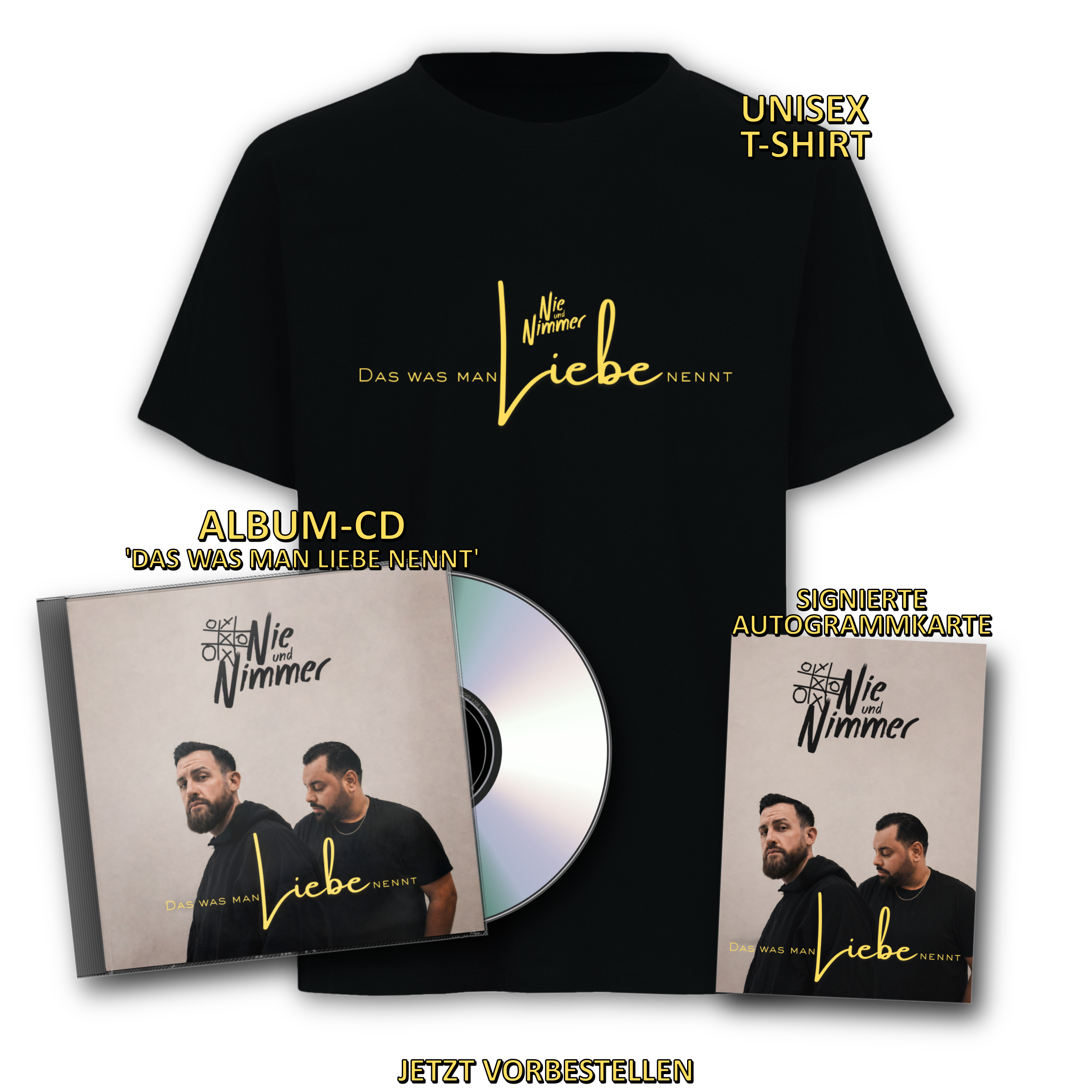 Nie und Nimmer 'Das was man Liebe nennt' CD Bundle - UNISEX