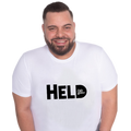 Nie und Nimmer T-Shirt 'Held'